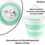 Opvouwbare en Ruimtebesparend Emmer 10 Liter, Huis en Inrichting, Emmers, Verzenden, Nieuw