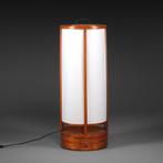 Papieren en omhulde tempel lantaarn  (andon) - Hout,