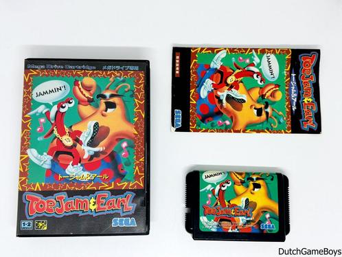 Sega Megadrive - ToeJam & Earl - Japan, Spelcomputers en Games, Games | Sega, Gebruikt, Verzenden