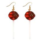 Fako Bijoux® - Oorbellen - Lolly Op Een Stokje - 15x78mm -, Verzenden, Nieuw