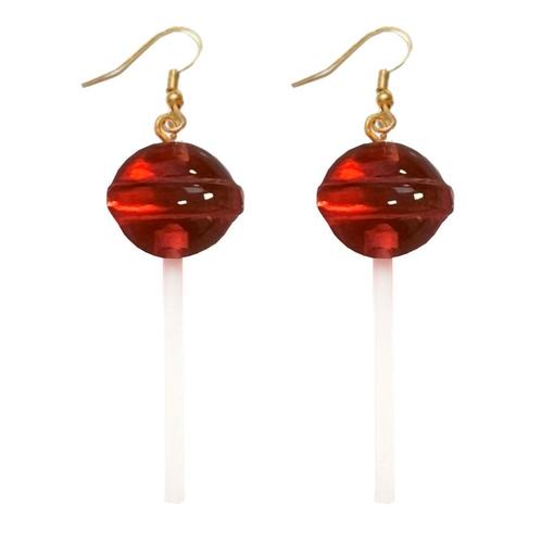 Fako Bijoux® - Oorbellen - Lolly Op Een Stokje - 15x78mm -, Sieraden, Tassen en Uiterlijk, Oorbellen, Verzenden