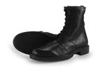 Linea Zeta Veterboots in maat 40 Zwart | 10% extra korting, Kleding | Dames, Schoenen, Verzenden, Zwart, Overige typen, Zo goed als nieuw
