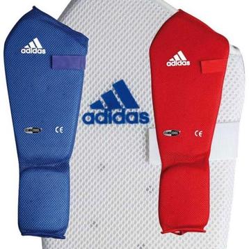 Adidas Elastische Scheenbeschermers - Katoen - Wit - M beschikbaar voor biedingen