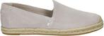 Toms - maat 42.5 - Pismo Dames Espadrille - Grey, Kleding | Dames, Schoenen, Nieuw, Verzenden