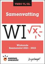 ExamenOverzicht   Samenvatting Wiskunde VMBO T 9789493237117, Zo goed als nieuw