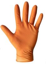 Pumagrip 4070 Oranje ongepoederde disposable nitrile handsch, Ophalen of Verzenden, Nieuw