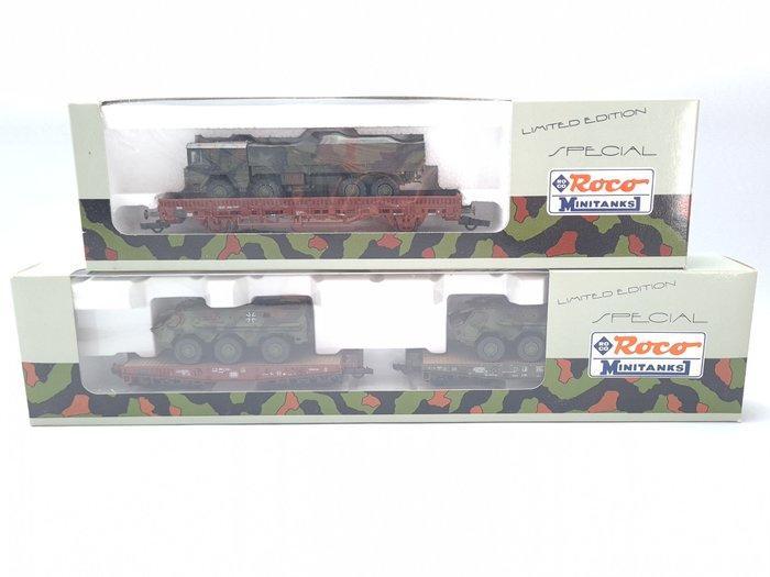 Roco H0 - 803/809 - Modeltrein goederenwagonset (2) -, Hobby en Vrije tijd, Modeltreinen | H0