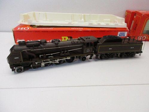 Rivarossi H0 - 1337 - Stoomlocomotief met tender (1) -, Hobby en Vrije tijd, Modeltreinen | H0
