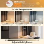 Bureaulamp - Tafellamp - Tafellamp slaapkamer - Wit - Aigost, Huis en Inrichting, Lampen | Tafellampen, Verzenden, Zo goed als nieuw