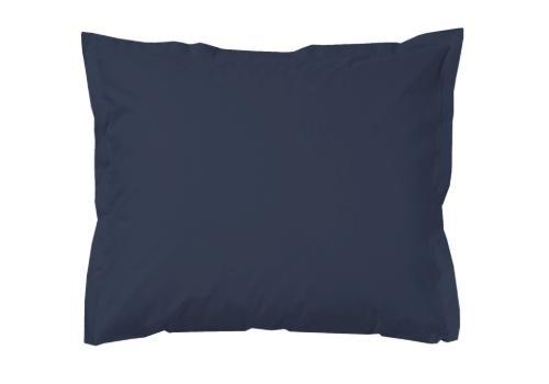 Cinderella Kussensloop hotelsluiting satijn navy - 60x70 cm, Huis en Inrichting, Slaapkamer | Beddengoed
