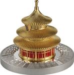 Samoa. 5 Dollars 2025 Temple of Heaven, 3 Oz (.999)