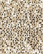Glitter Kant Pailletten Goud, Nieuw