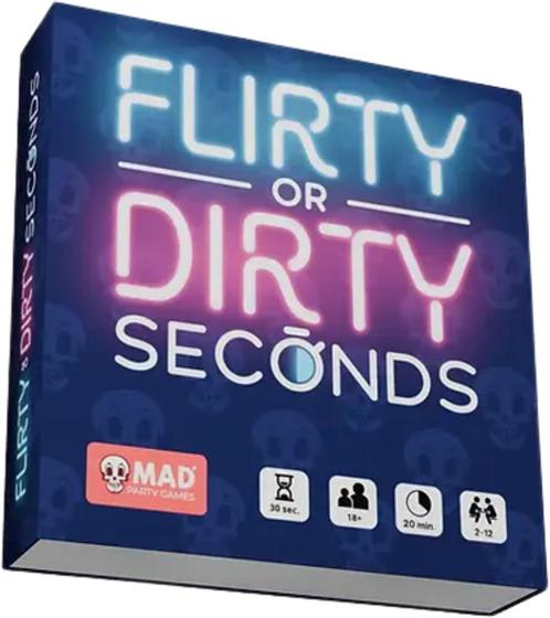 Flirty & Dirty - Seconds | Mad Party Games -, Hobby en Vrije tijd, Gezelschapsspellen | Bordspellen, Nieuw, Verzenden