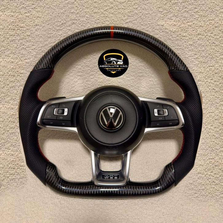 VW Golf 7 / 7.5 GTI Carbon Stuurwiel – NIEUW, Origineel, Auto diversen, Tuning en Styling