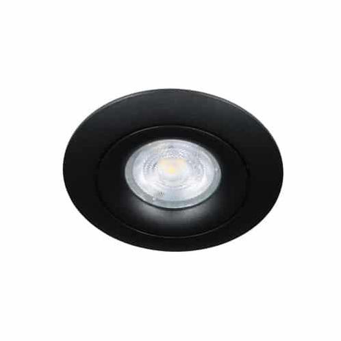 Philips LED spot GU10 3.7Watt rond ZWART dimbaar, Huis en Inrichting, Lampen | Spots, Ophalen of Verzenden