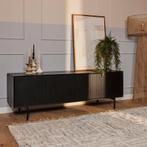 Tv-meubel Madison Zwart 165 cm, Huis en Inrichting, Kasten | Televisiemeubels, Verzenden, Nieuw