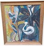 Franse school (XX) - Figuren op Board
