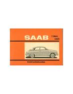 1964 SAAB 96 INSTRUCTIEBOEKJE NEDERLANDS, Auto diversen, Handleidingen en Instructieboekjes