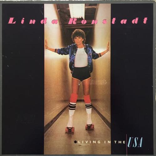 Lp - Linda Ronstadt - Living In The USA, Cd's en Dvd's, Vinyl | Pop, Zo goed als nieuw, Verzenden