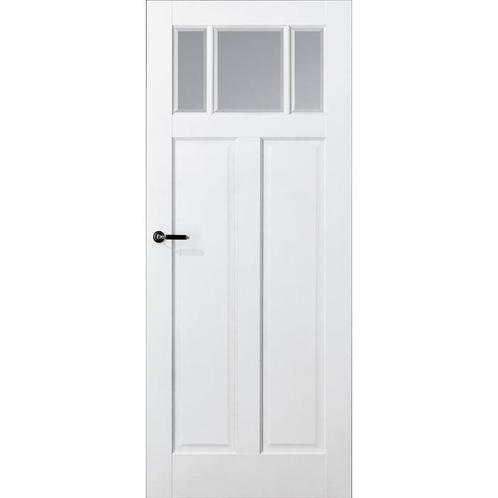 Skantrae binnendeur SKS 231 Facet blank glas, Doe-het-zelf en Verbouw, Deuren en Horren, Zo goed als nieuw, Ophalen of Verzenden
