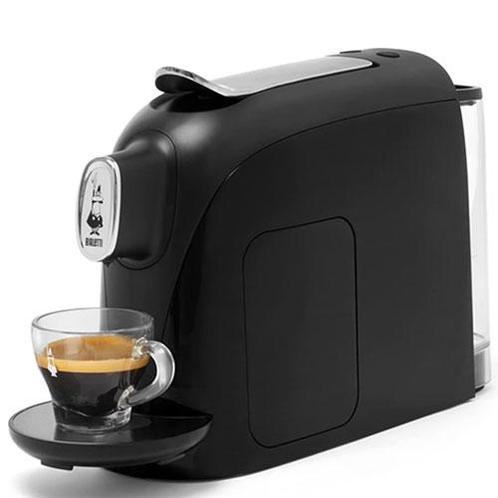 Bialetti Mignon Capsule Koffiemachine Zwart, Witgoed en Apparatuur, Koffiezetapparaten, Koffiebonen, Nieuw, Combi, Stoompijpje