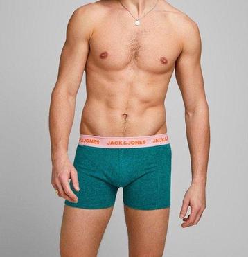 JACK&amp;JONES 3-Pack Boxershorts - Grey Melange - Maat S beschikbaar voor biedingen