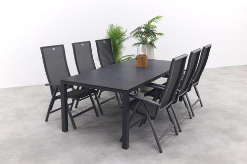 Hartman Valentino/Chaneo verstelbare tuinset - 220x100 cm. -, Tuin en Terras, Tuinsets en Loungesets, Tuinset, Nieuw, Overige materialen