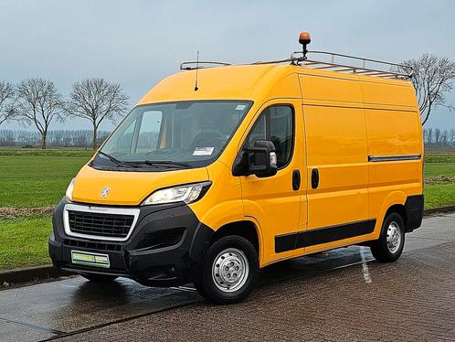 Peugeot Boxer 335 2.0 BlueHDI L2H2 Premium, Auto's, Bestelauto's, Onderhoudsboekje, Lease, Grijs, Handgeschakeld, Overige kleuren