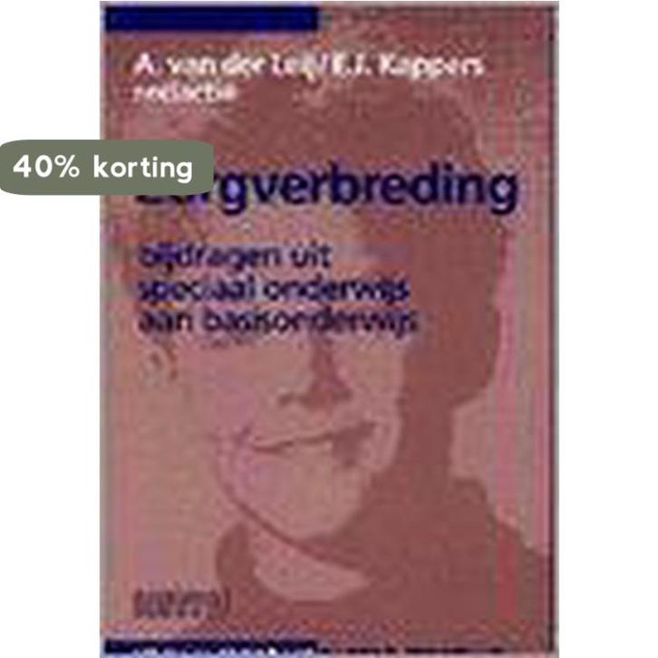 Zorgverbreding / Speciaal onderwijs en zorgverbreding, Boeken, Studieboeken en Cursussen, Gelezen, Verzenden