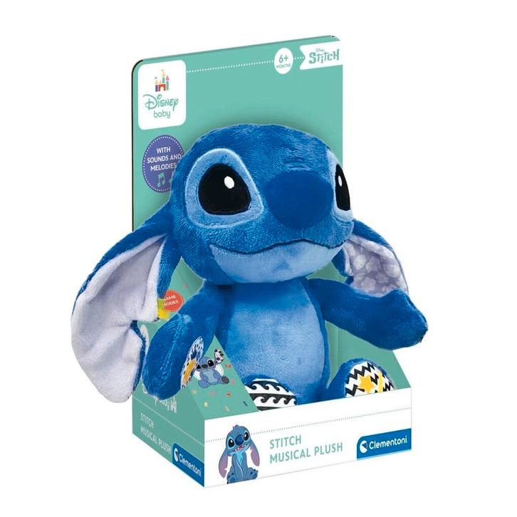 Clementoni Disney Baby Stitch Musical Pluch, Kinderen en Baby's, Speelgoed | Poppen, Nieuw, Verzenden