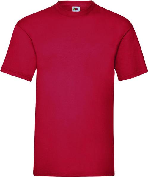 Fruit of the Loom Value Weight Rood, Kleding | Heren, T-shirts, Overige kleuren, Nieuw, Overige maten