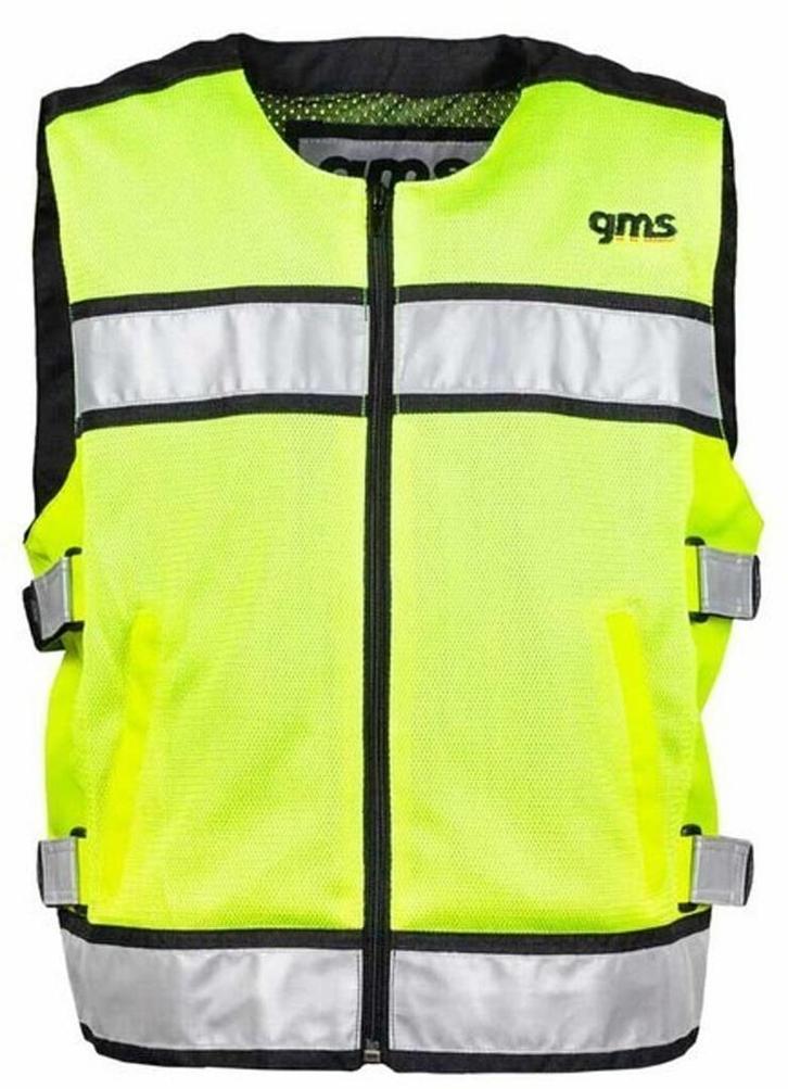 gms Premium Evo Fluo Geel Veiligheidsvest, Motoren, Accessoires | Overige, Nieuw, Verzenden