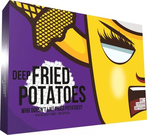 Fried Potatoes Kaartspel  - Deep Fried Editie – Engelstalig, Hobby en Vrije tijd, Gezelschapsspellen | Kaartspellen, Nieuw, Verzenden