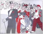 C.P.H. heet voortaan C.P.N. op spotprent (lijst optie), Antiek en Kunst, Kunst | Litho's en Zeefdrukken, Verzenden