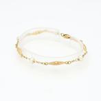 Armband - 18 karaat Geel goud - Parel, Sieraden, Tassen en Uiterlijk, Armbanden, Nieuw