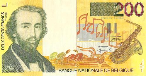 Bankbiljet 200 francs 1995 Zeer Fraai, Postzegels en Munten, Munten en Bankbiljetten | Verzamelingen, Verzenden