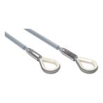 FORTEX PVC Steel 3 meter - Ø10mm 1T staalkabel 6x 36 + stk, Muziek en Instrumenten, Licht en Laser, Verzenden, Nieuw