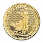 Gouden Britannia 1/2 oz 2023, Postzegels en Munten, Goud, Losse munt, Overige landen, Verzenden