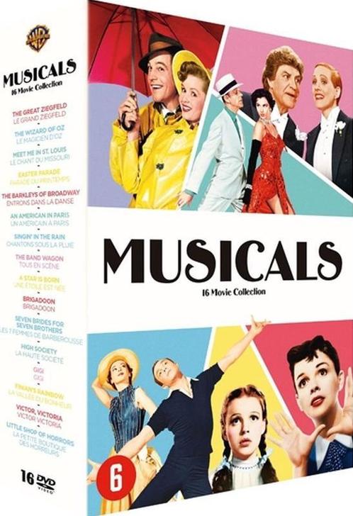 Musicals - 16 movie collection, Cd's en Dvd's, Dvd's | Muziek en Concerten, Verzenden