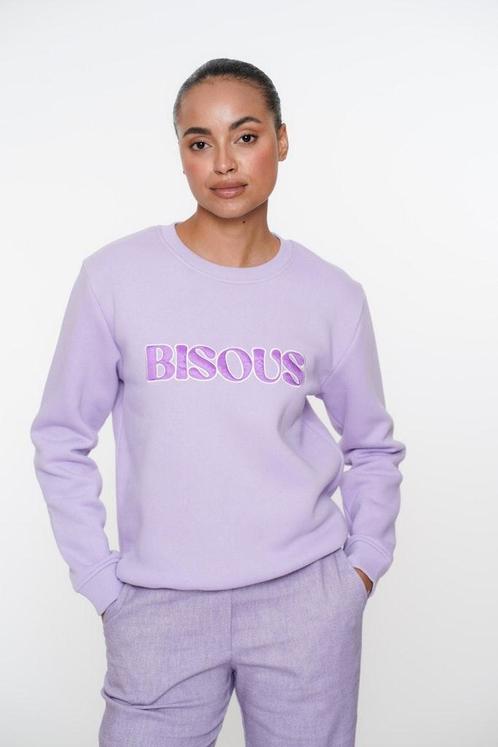 -29% Geisha  Geisha sweater with application 42850-24 380 pu, Kleding | Dames, Truien en Vesten, Paars, Nieuw, Verzenden