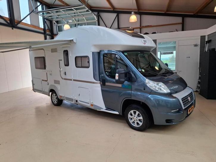 2014 Lmc Rotec 662Ti 130PK Fransbed Hefbed Trekhaak 104685Km, Caravans en Kamperen, Campers, Cassettetoilet, ABS, Achteruitrijcamera