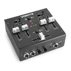 Vonyx VDJ2USB - 3 kanaals stereo USB DJ mixer, Nieuw, Verzenden