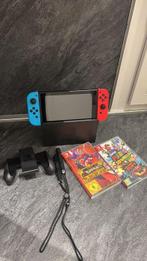 Nintendo - Switch - 2023 complete set + 2 games -, Spelcomputers en Games, Nieuw