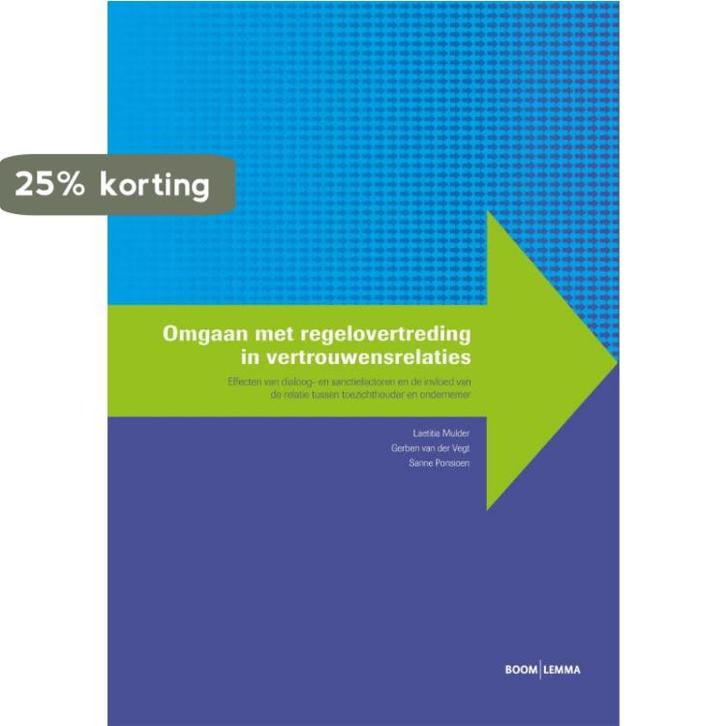 Omgaan met regelovertreding in vertrouwensrelaties /, Boeken, Politiek en Maatschappij, Gelezen, Verzenden