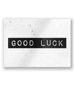 Wenskaart Good Luck 15cm, Hobby en Vrije tijd, Feestartikelen, Verzenden, Nieuw
