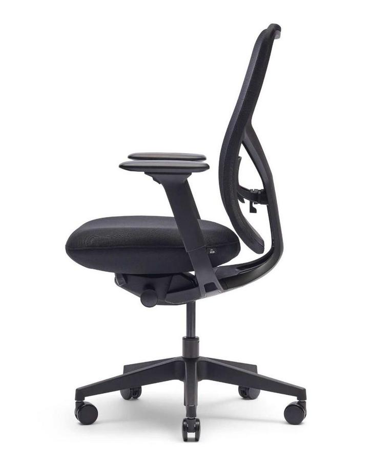 Zinnia bureaustoel, pure black., Huis en Inrichting, Bureaustoelen, Gebruikt, Ergonomisch, Ophalen of Verzenden