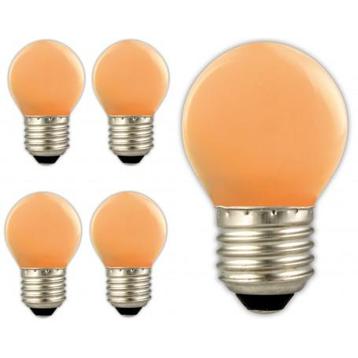 Calex LED kogellamp 240V 1W 12lm E27 Oranje (E27 LED) beschikbaar voor biedingen