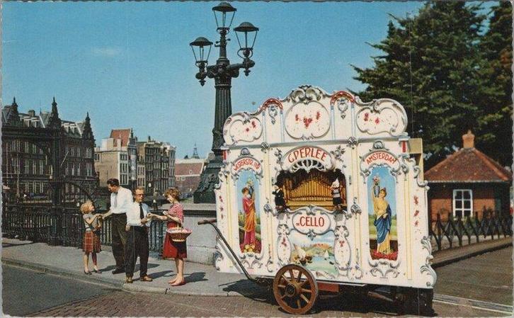 AMSTERDAM - Draaiorgel, Verzamelen, Ansichtkaarten | Nederland, Verzenden