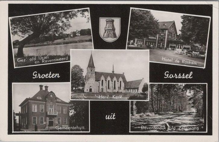 GORSSEL - Meerluik Groeten uit Gorssel, Verzamelen, Ansichtkaarten | Nederland, Verzenden