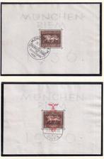 Duitse Rijk 1936/1937 - Blokken met speciale afstempelingen, Gestempeld